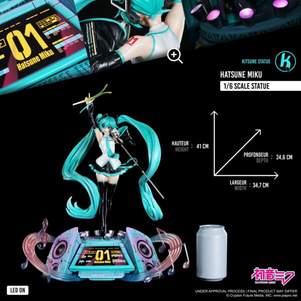 Kitsune Statue - Legend Figure 1/6 - Vocaloid - Hatsune Miku figurine – Image 4