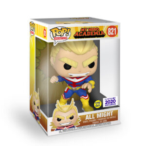 Funko Pop! Animation: My Hero Academia – All Might (Glow In The Dark) 10″ Super Sized Pop! – Funimation 2020