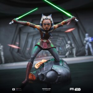 Iron Studios – Art Scale 1/10 – Star Wars: The Clone Wars – Ahsoka Tano figurine