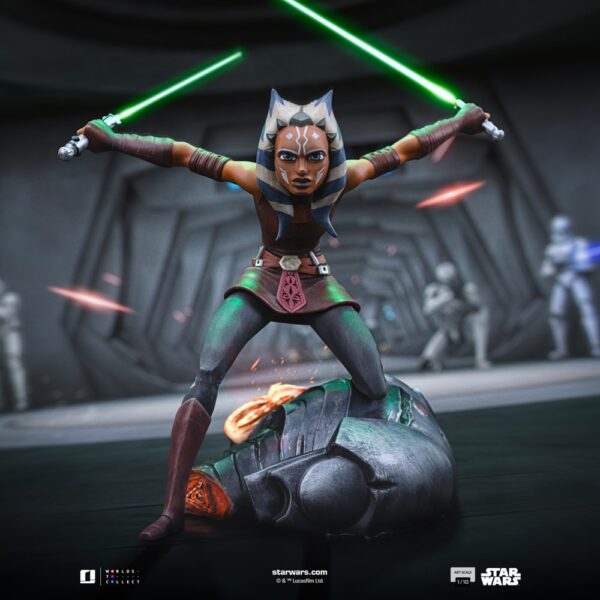 Iron Studios - Art Scale 1/10 - Star Wars: The Clone Wars - Ahsoka Tano figurine – Image 2