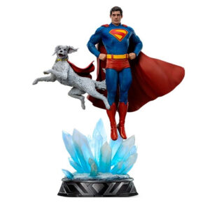 Iron Studios – Art Scale 1/10 – DC Comics – Superman (2025) – Superman et Krypto figurine