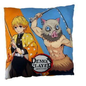 Demon Slayer: Kimetsu no Yaiba – Coussin double face Tanjiro et ses amis