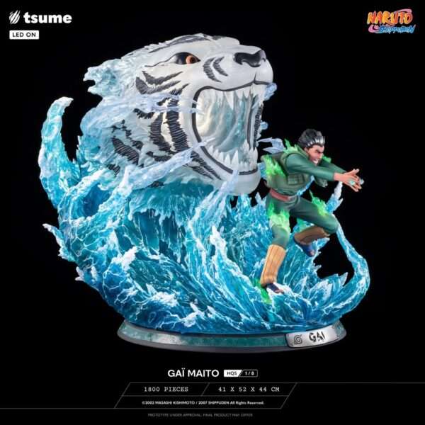 Naruto Shippuden – Gai Maito statue HQS 1/8 Tsume Art (LED, 1800 ex.) – Image 4