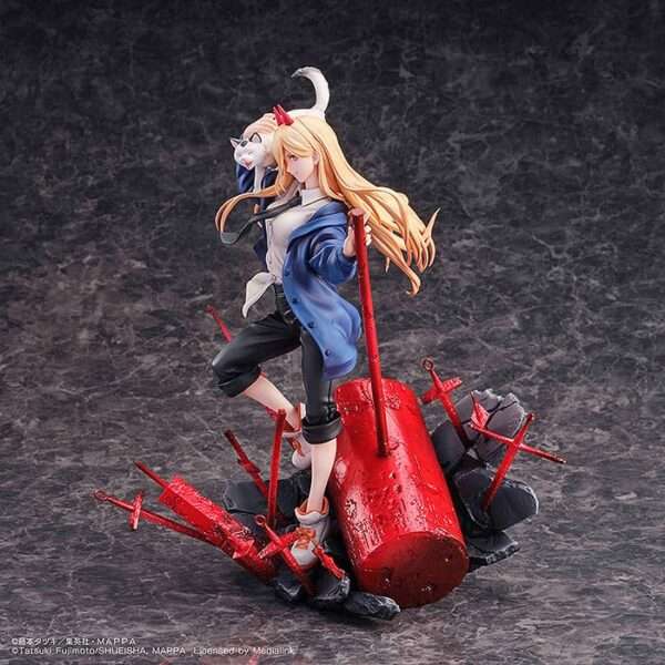 Chainsaw Man – Power figurine & Meowy 28 cm (1/7 PVC) – Image 3