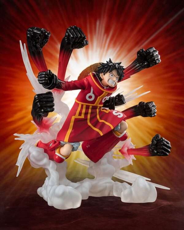 One Piece – Statuette Luffy Gum Gum Hawk Gatling 19 cm (Figuarts ZERO Extra Battle) – Image 2