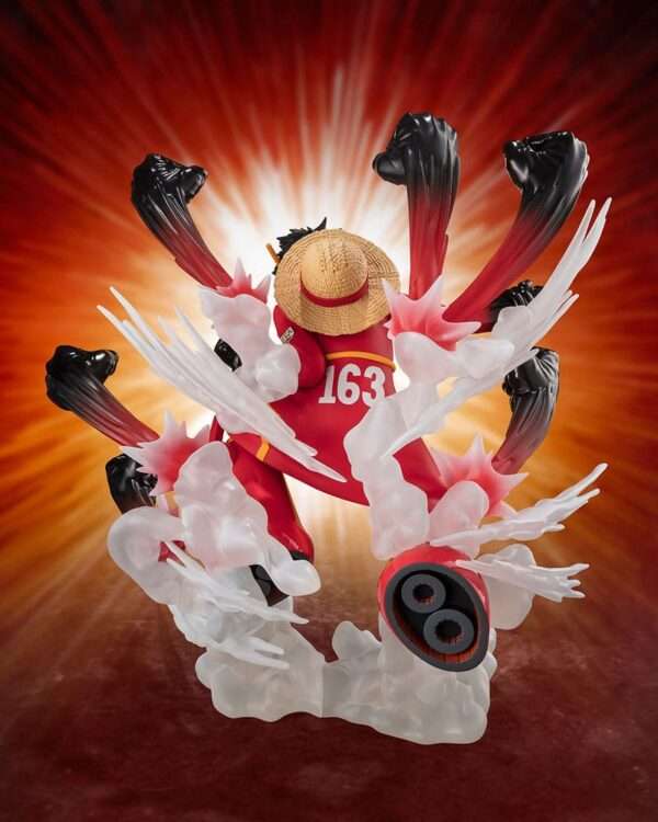 One Piece – Statuette Luffy Gum Gum Hawk Gatling 19 cm (Figuarts ZERO Extra Battle) – Image 3