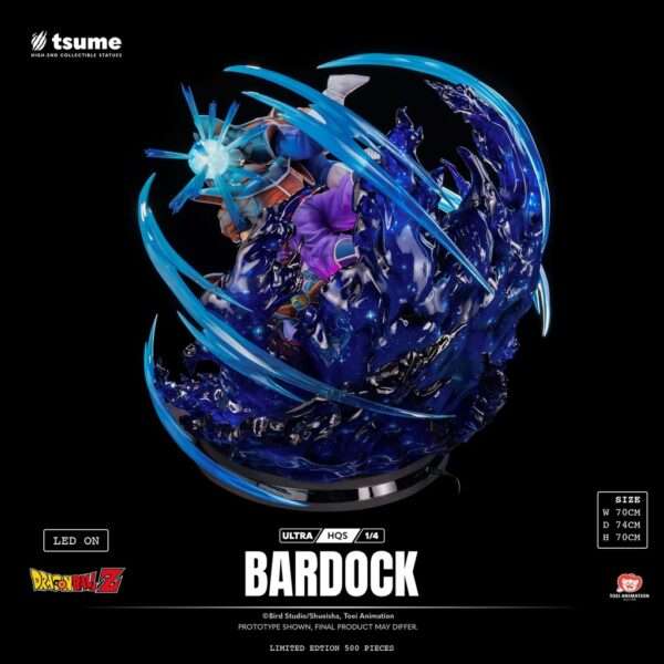 Dragon Ball Z – Bardock statue Ultra HQS 1/4 Tsume Art (92 cm) – Image 3