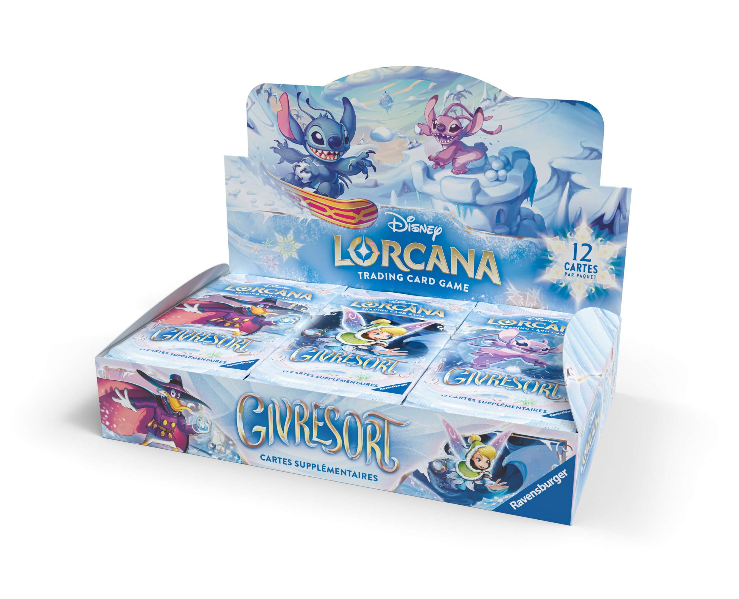 Disney Lorcana Givresort Display – 24 Boosters Officiels JCC