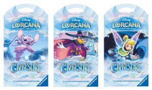 Disney Lorcana Givresort Booster Display – 1x Blister Cartonné Aléatoire
