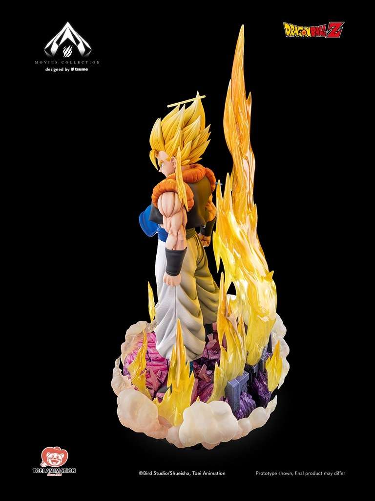 Gogeta – Movies Collection : Figurine DBZ Premium en Résine(70cm) – Image 4