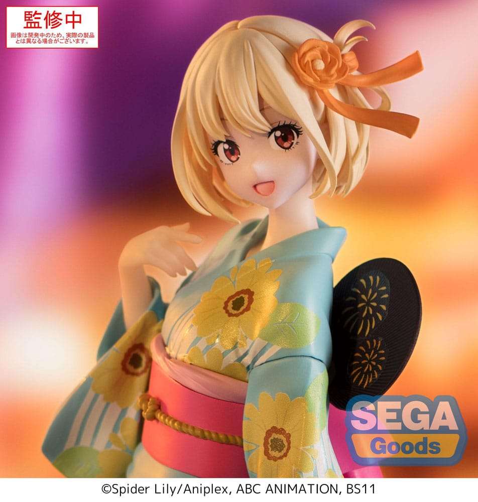 Chisato Nishikigi Figurine Lycoris Recoil Luminasta Festival in Yukata 19 cm – Image 3