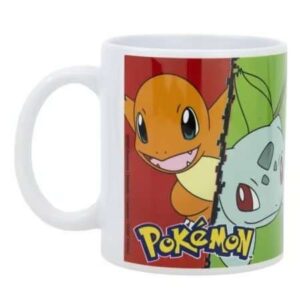 Mug Pokémon 325 ml : Starter 1G pour les fans de la première génération
