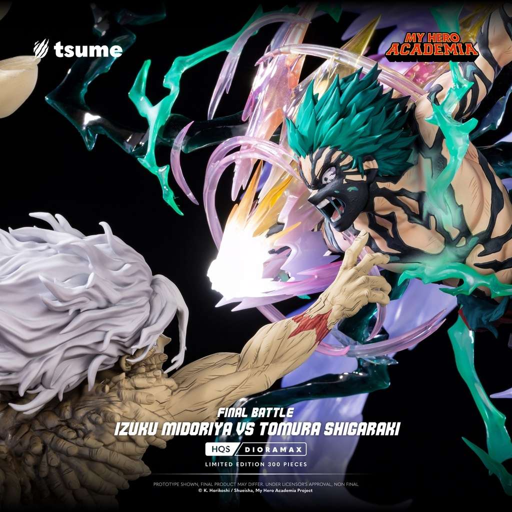 Izuku vs shigaraki HQS Dioramax Tsume My Hero Academia – Image 5