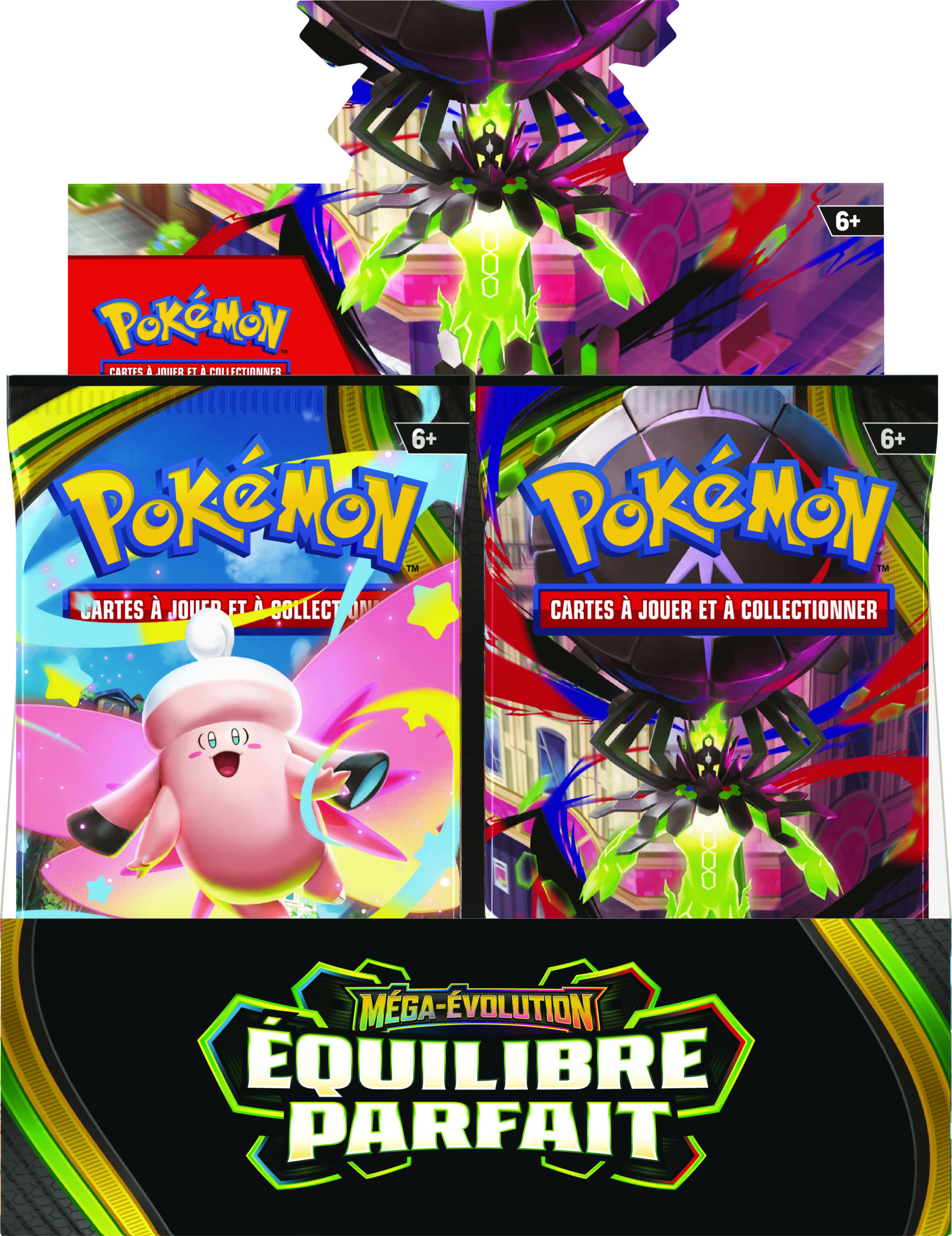Display Pokémon ME03 Equilibre Parfait – 36 Boosters Méga Evolution FR