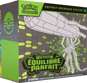 Coffret Dresseur Elite Pokémon ME03 Equilibre Parfait – Méga Evolution FR