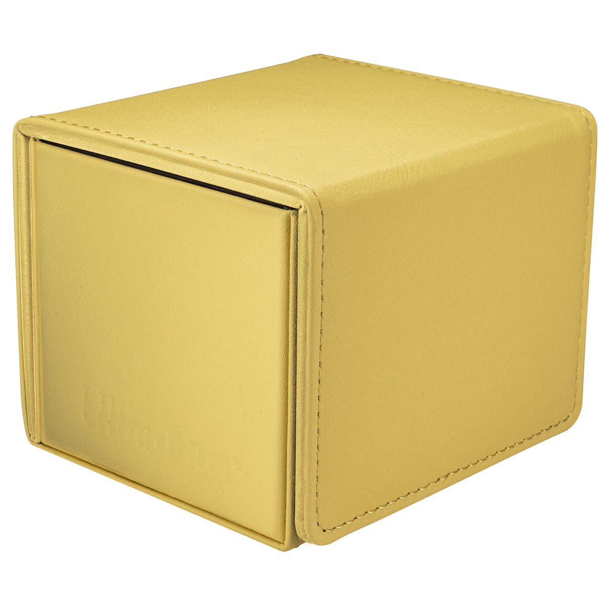 Ultra Pro Vivid Alcove Edge Deck Box Jaune – Rangement cartes TCG(100 cartes)
