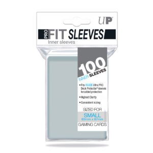 Ultra Pro PRO-Fit Protège Cartes Petit Format 60x87mm – Sachet de 100