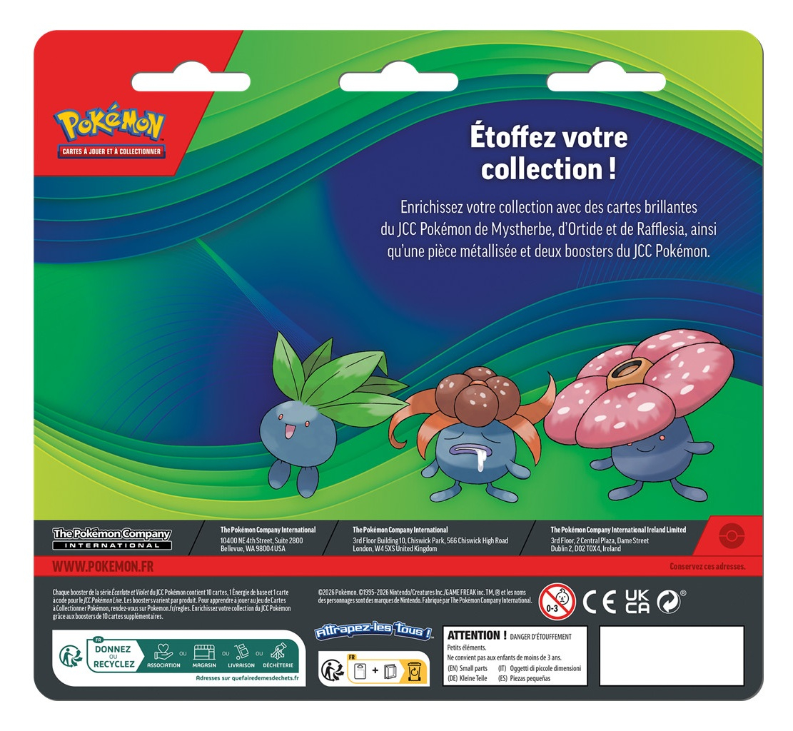 Pokémon JCC Blister Amélioré 2 Boosters Mars 2026 – Version Française