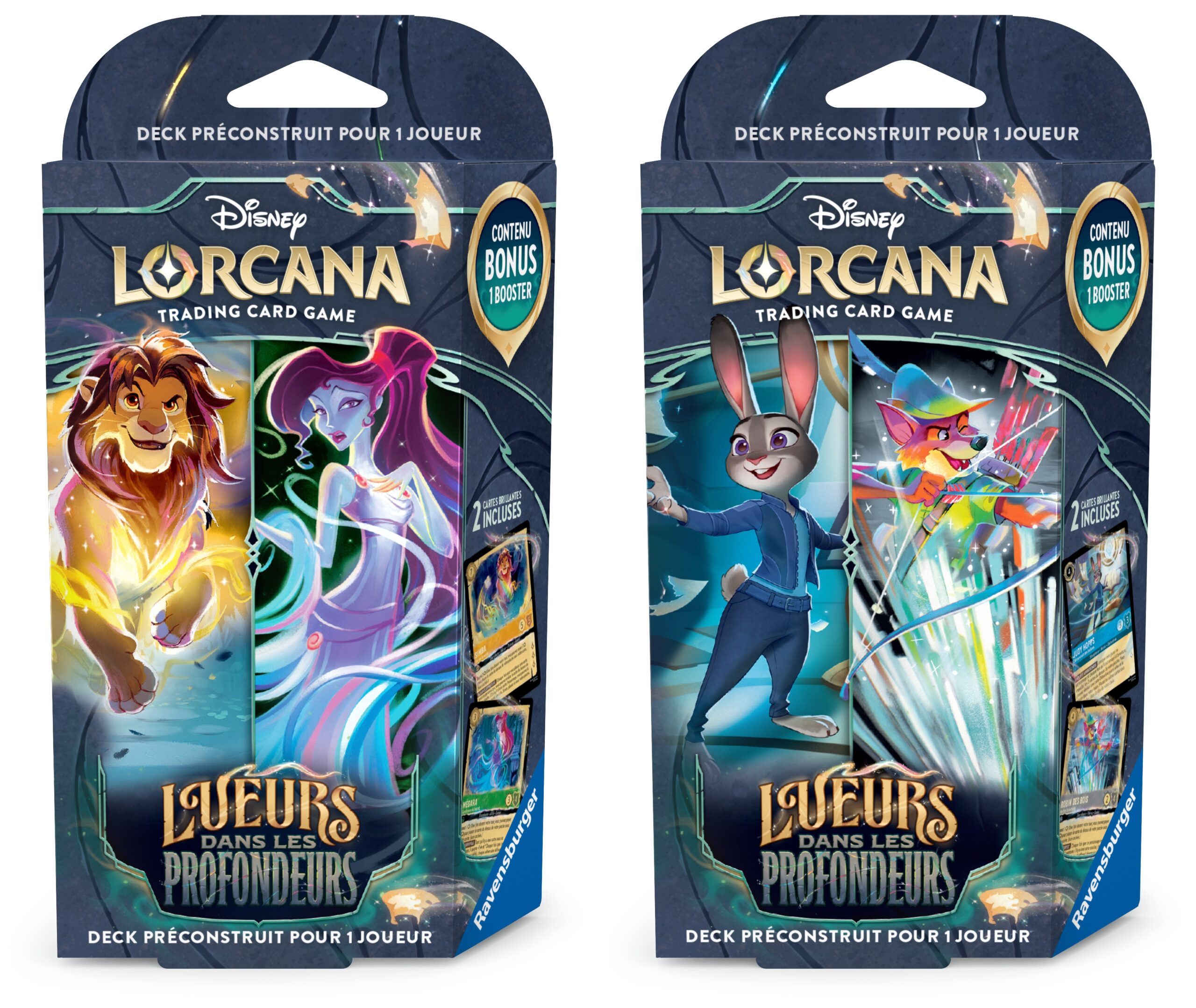 Disney Lorcana Lueurs dans les Profondeurs – Deck de démarrage 8 decks (fr)