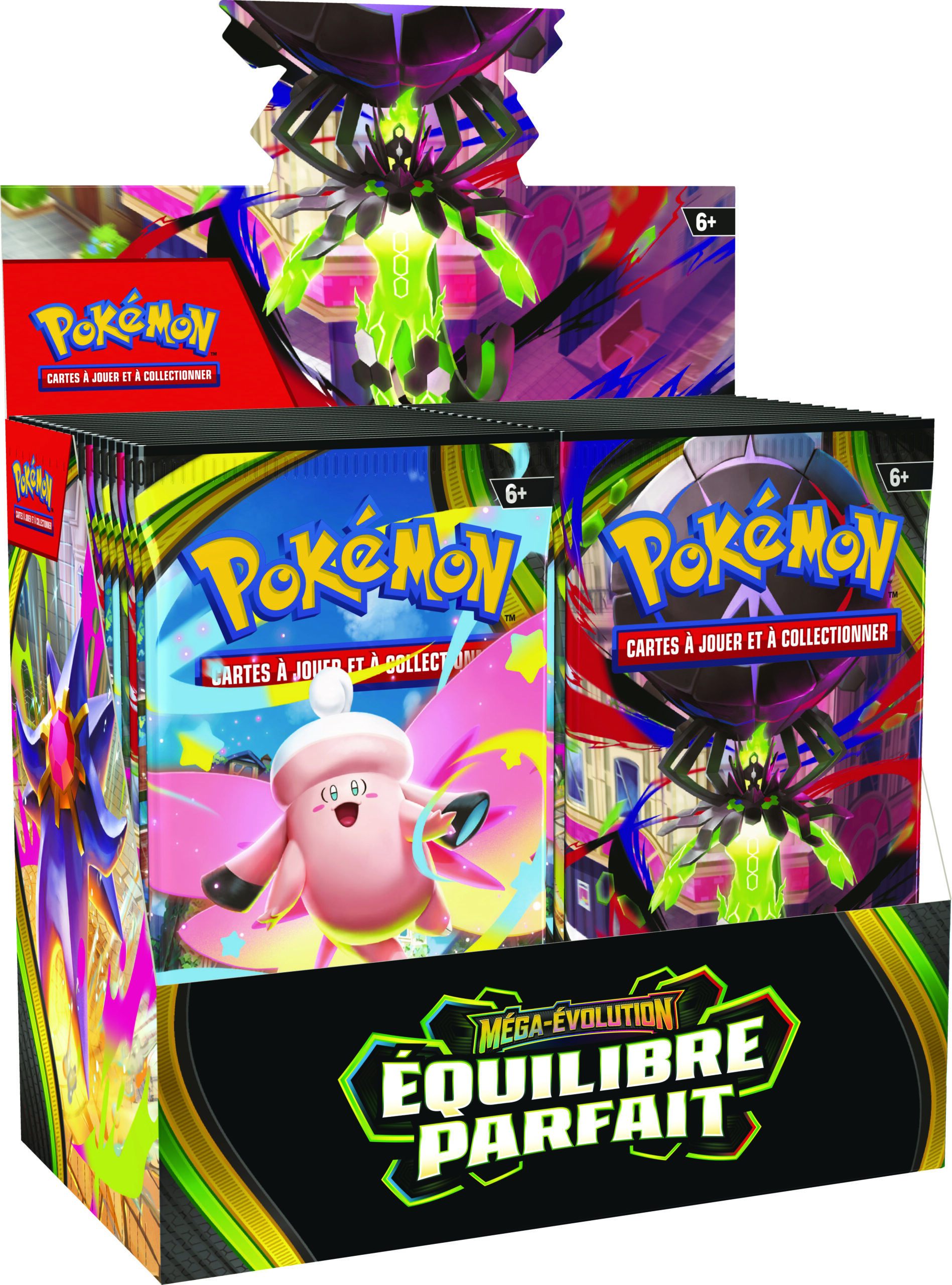 Display Pokémon ME03 Equilibre Parfait – 36 Boosters Méga Evolution FR