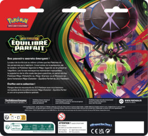 Blister Pokémon ME03 Equilibre Parfait Germignon – Pack 3 Boosters FR