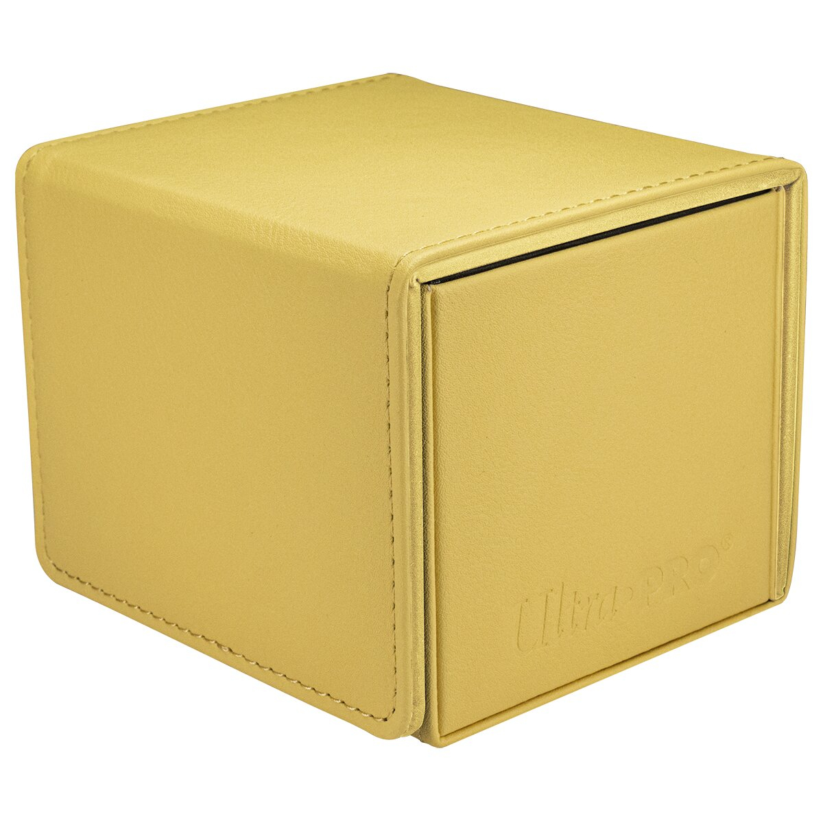 Ultra Pro Vivid Alcove Edge Deck Box Jaune – Rangement cartes TCG(100 cartes)