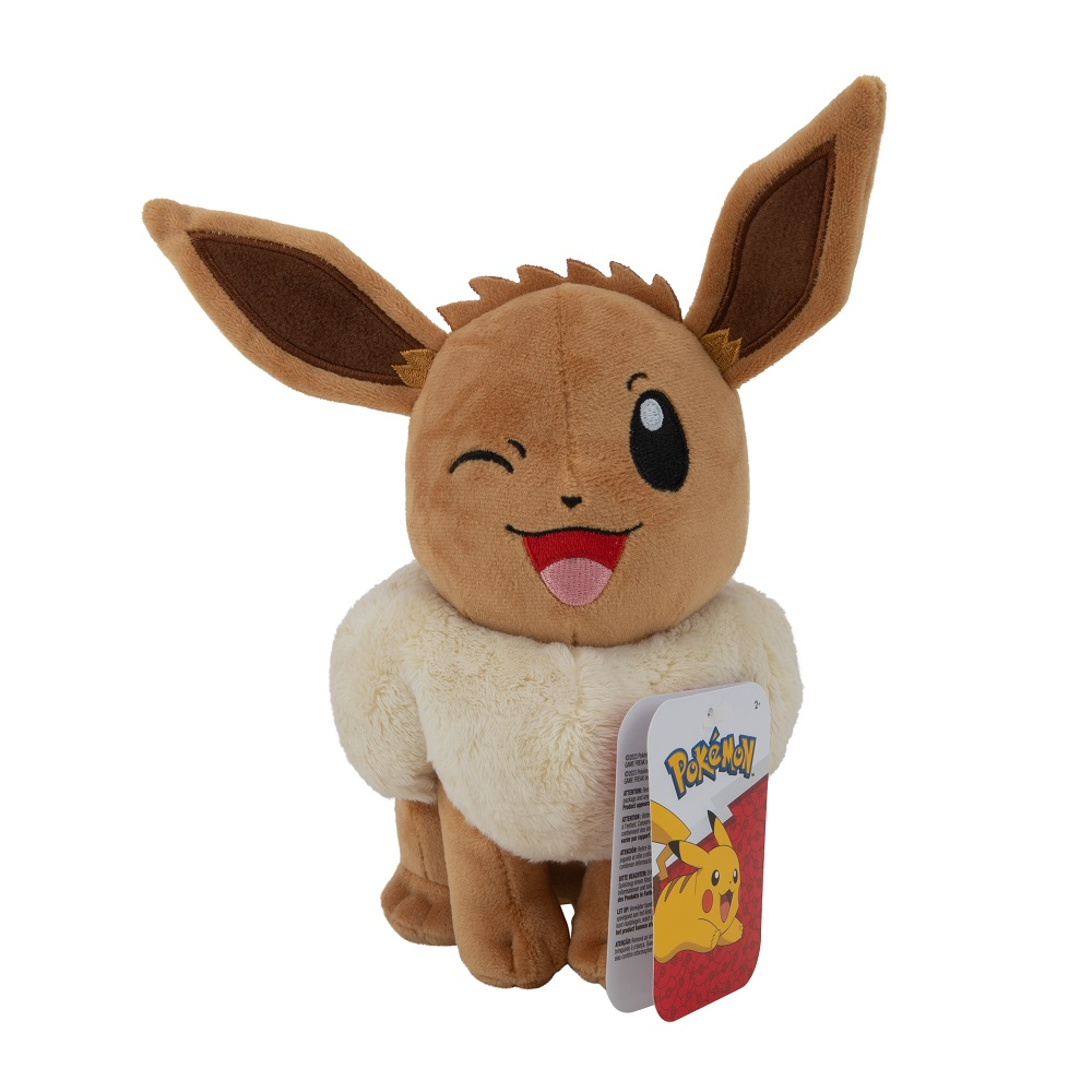 Peluche Pokémon Evoli 20cm – Evoli Evolutions collection officielle