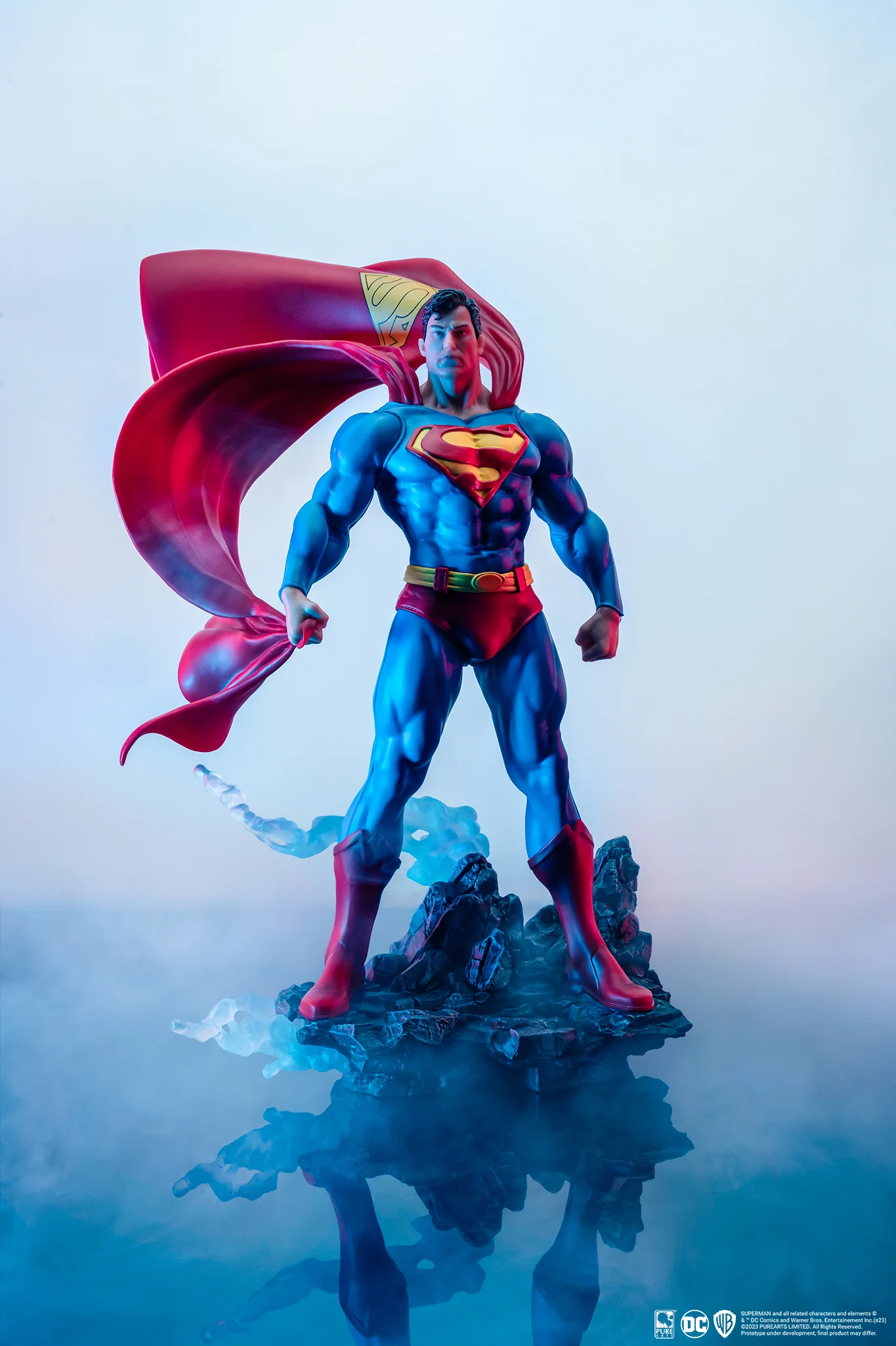 Statue Superman Classic PureArts – PVC collector 1/8 DC Heroes 30cm