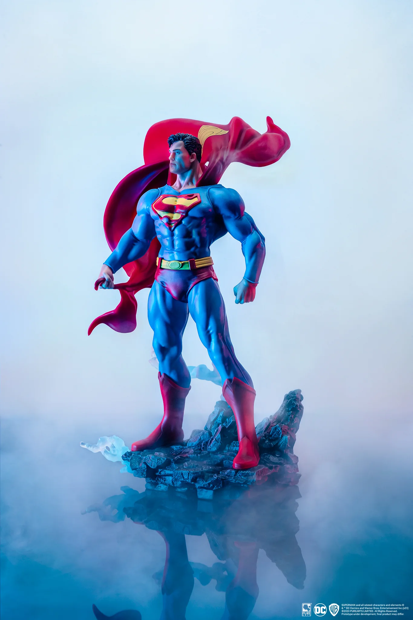 Statue Superman Classic PureArts - PVC collector 1/8 DC Heroes 30cm – Image 3