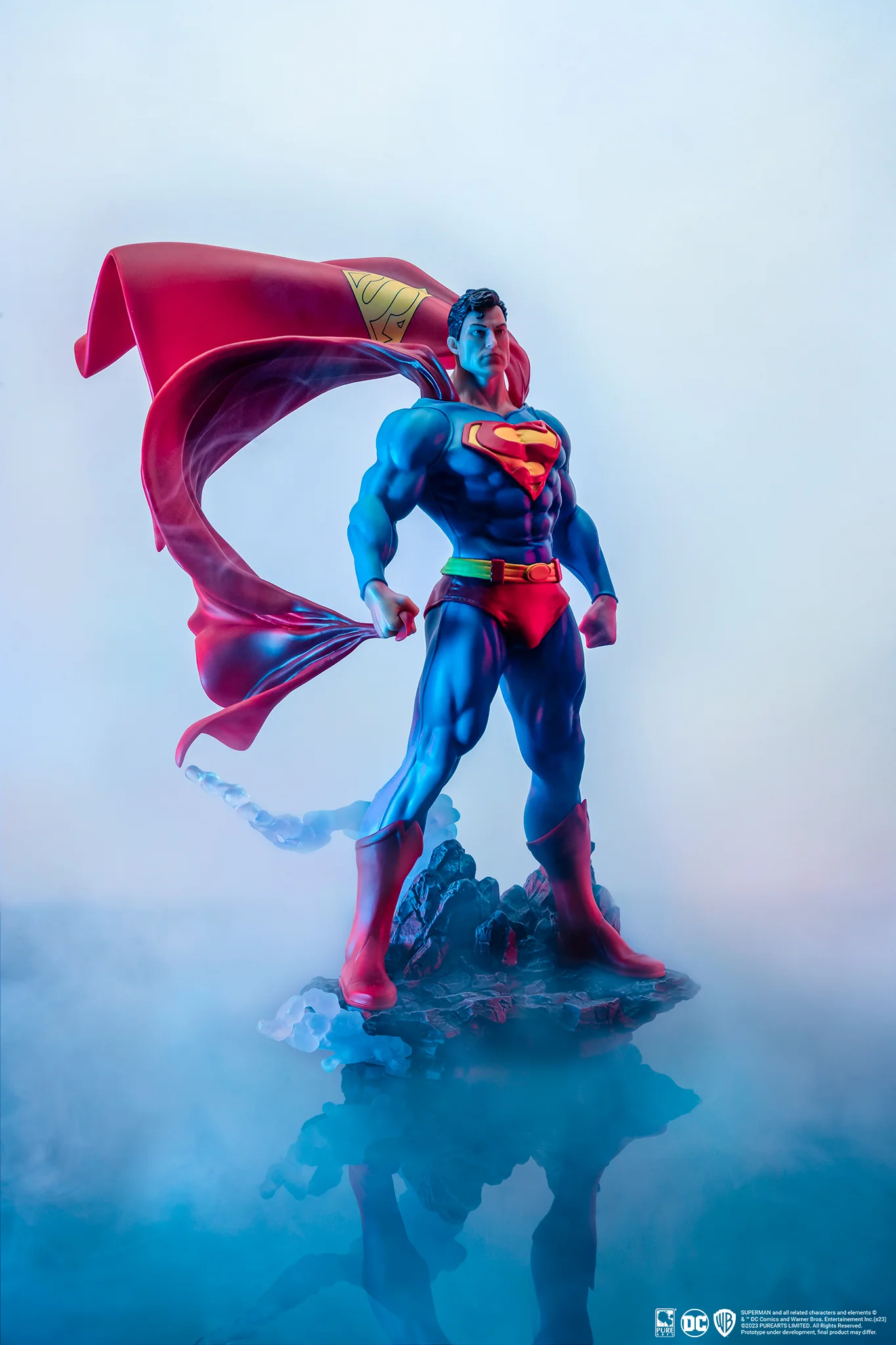 Statue Superman Classic PureArts – PVC collector 1/8 DC Heroes 30cm