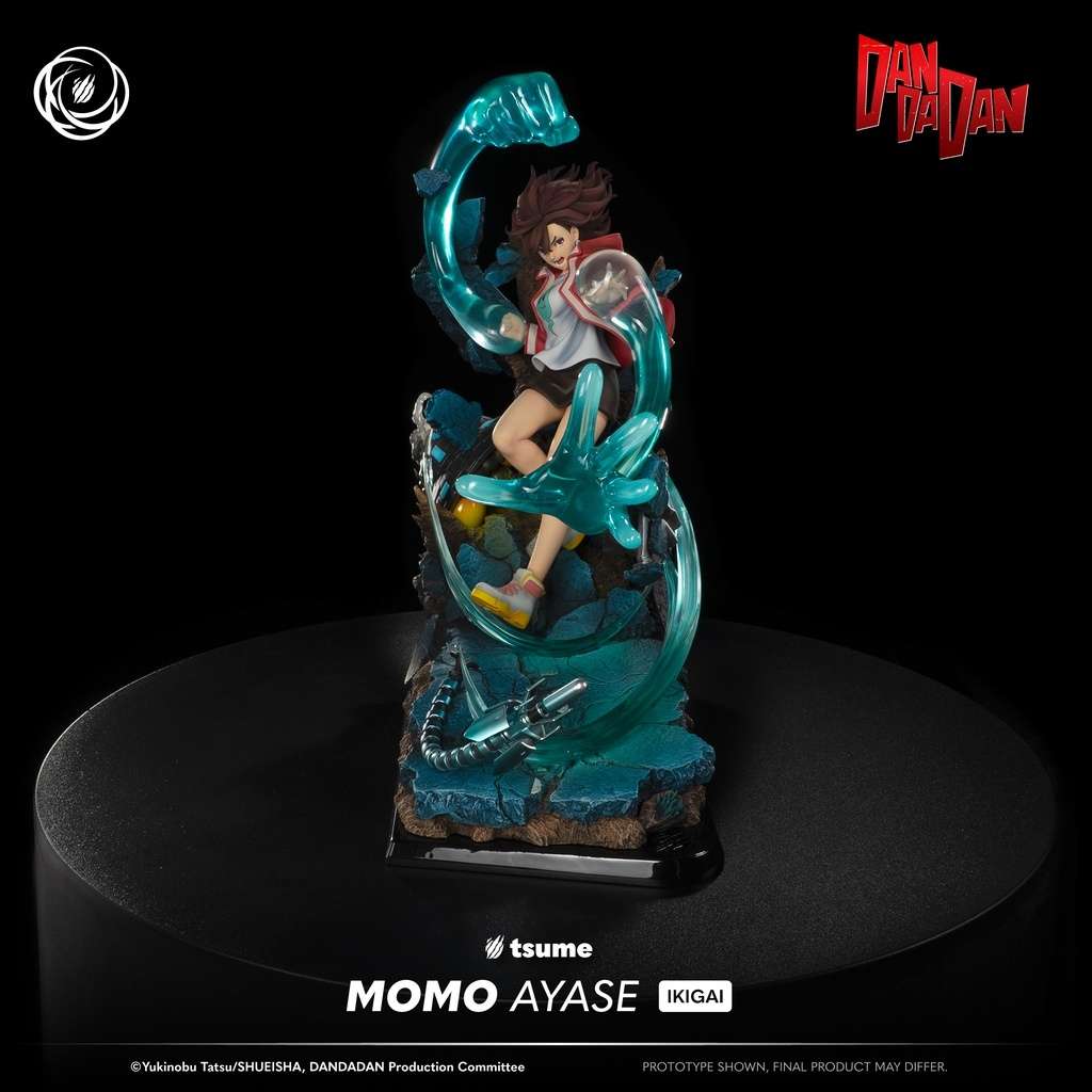 Statue Momo Ayase Ikigai Tsume Art Dandadan – 40cm