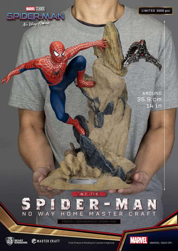 Statue Spider-Man Friendly Neighborhood Master Craft 36cm - No Way Home – Image 3