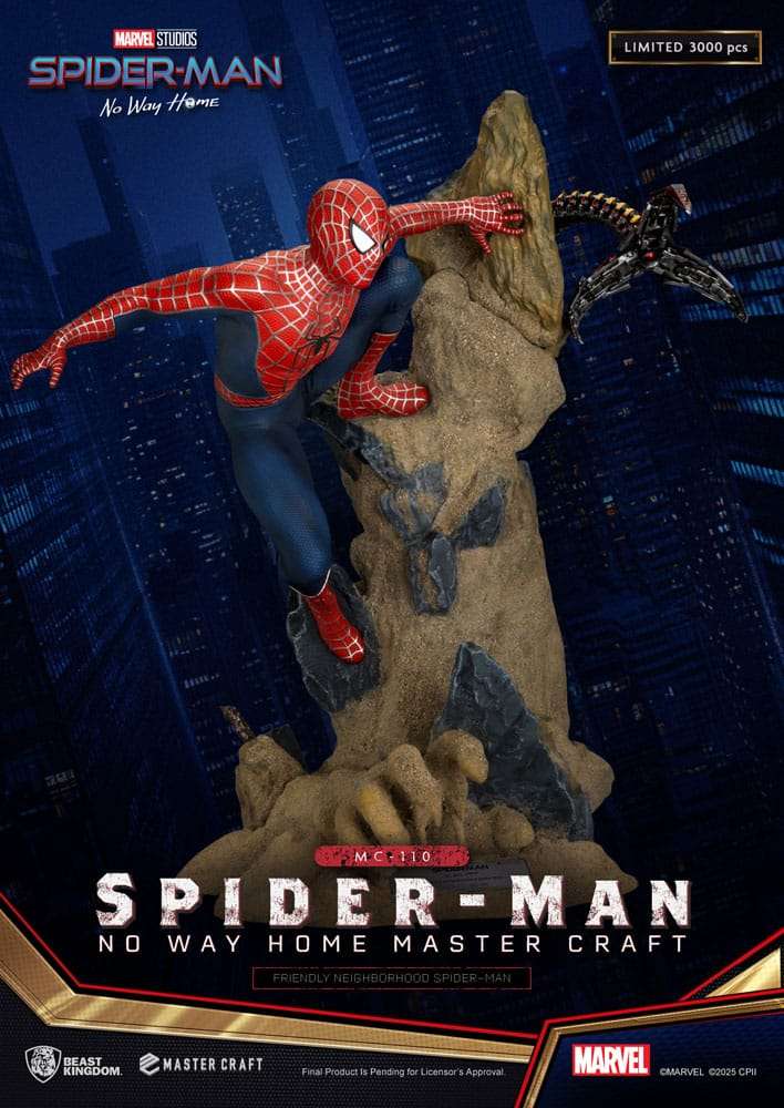 Statue Spider-Man Friendly Neighborhood Master Craft 36cm – No Way Home