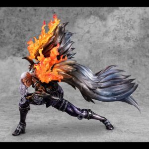 Statue One Piece King P.O.P WA-MAXIMUM Beasts Pirates 33cm