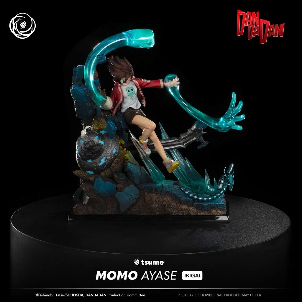 Statue Momo Ayase Ikigai Tsume Art Dandadan – 40cm