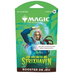 Booster jeu Strixhaven FR – Magic: The Gathering – Blister Cartonné