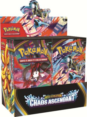 Display Chaos Ascendant FR – Pokémon JCC – Boîte de 36 Boosters