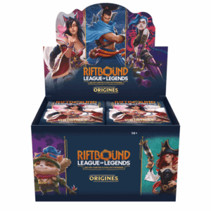 Display Riftbound Origines FR – League of Legends TCG – 24 Boosters