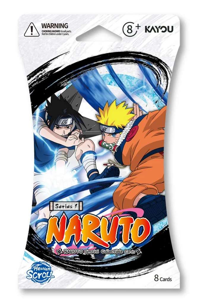 Naruto Smriti Heaven UK - Présentoir 24 Boosters Blisters Série 1 – Image 3