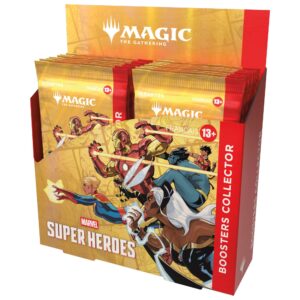 Boîte Collector Marvel MTG – Magic: The Gathering 12 Boosters FR