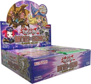 Display Glorious Gallery UK – Yu-Gi-Oh! Box of 24 Booster Packs TCG