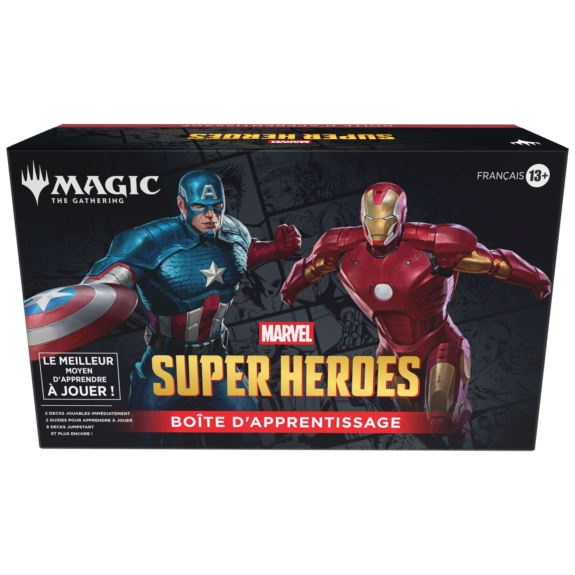 Kit Apprentissage Marvel MTG – Magic: The Gathering Boîte Initiation FR