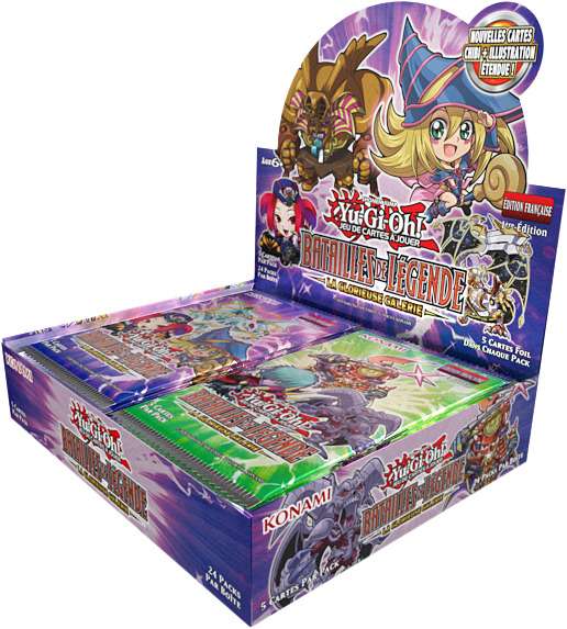 Display Glorieuse Galerie FR – Yu-Gi-Oh! Boîte de 24 Boosters JCC