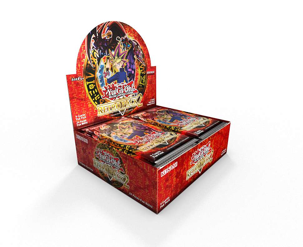 Display Retro Pack 2 – Yu-Gi-Oh! Boîte de 24 Boosters JCC Français