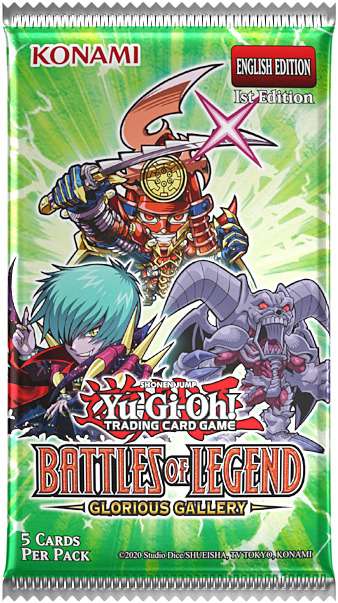 Display Glorious Gallery UK - Yu-Gi-Oh! Box of 24 Booster Packs TCG – Image 3