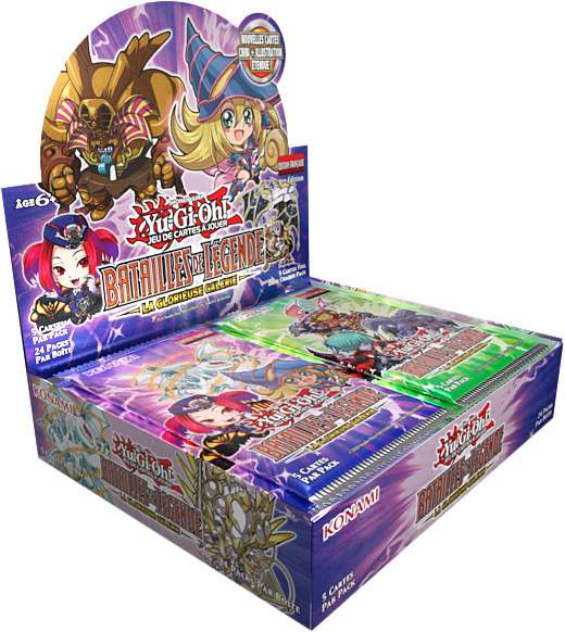 Display Glorieuse Galerie FR – Yu-Gi-Oh! Boîte de 24 Boosters JCC