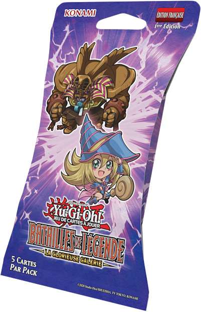 Booster Glorieuse Galerie FR – Yu-Gi-Oh! Pack Blister Cartonné JCC