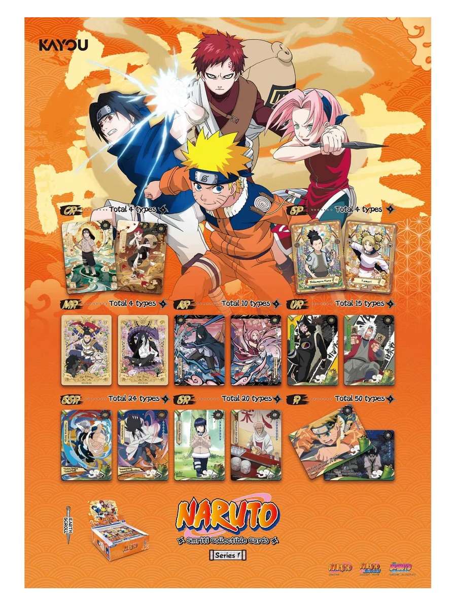Naruto Smriti Earth UK - Présentoir 24 Boosters Blisters Collection – Image 6