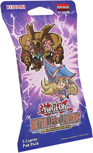 Booster Glorieuse Galerie FR – Yu-Gi-Oh! Pack Blister Cartonné JCC