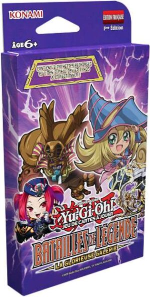 Pack 3 Boosters Galerie – Yu-Gi-Oh! Tuckbox Cartonné JCC Français